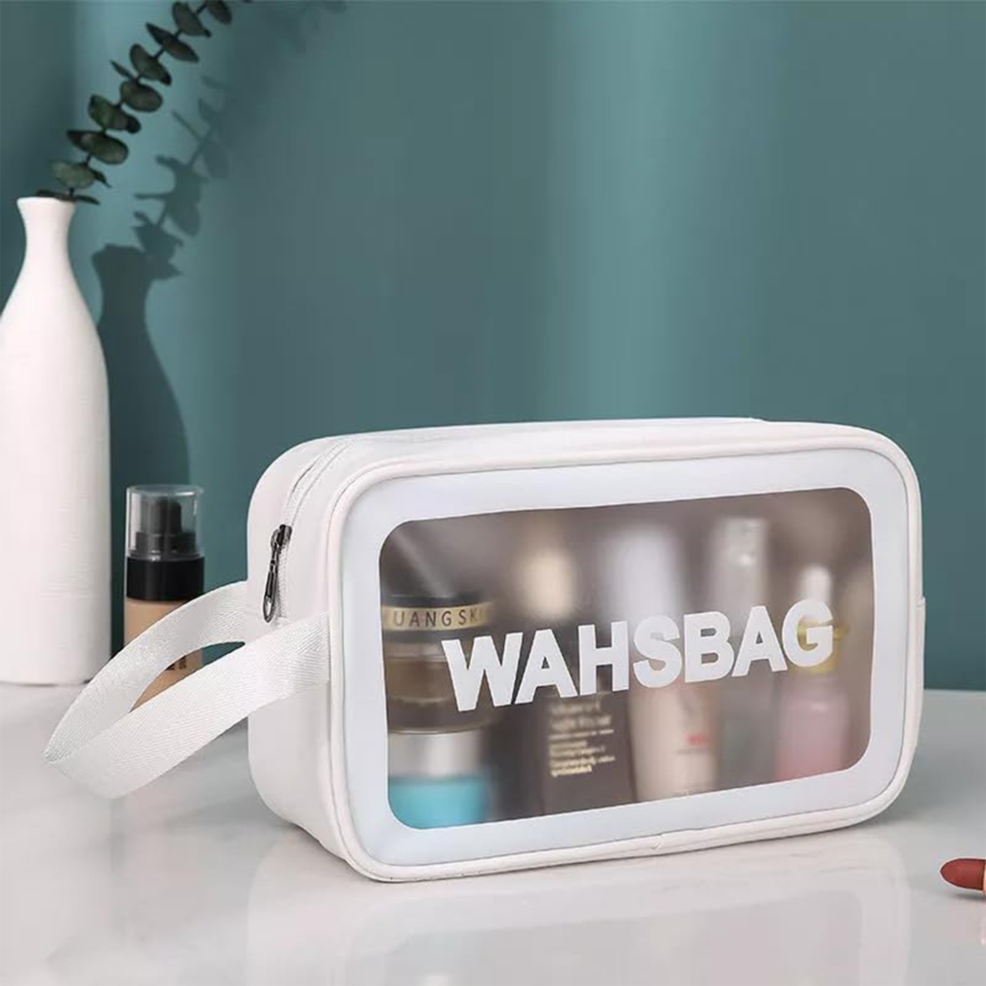 Travel Makeup Pouch Set Toiletries Bag Cosmetic Organizer Pouch