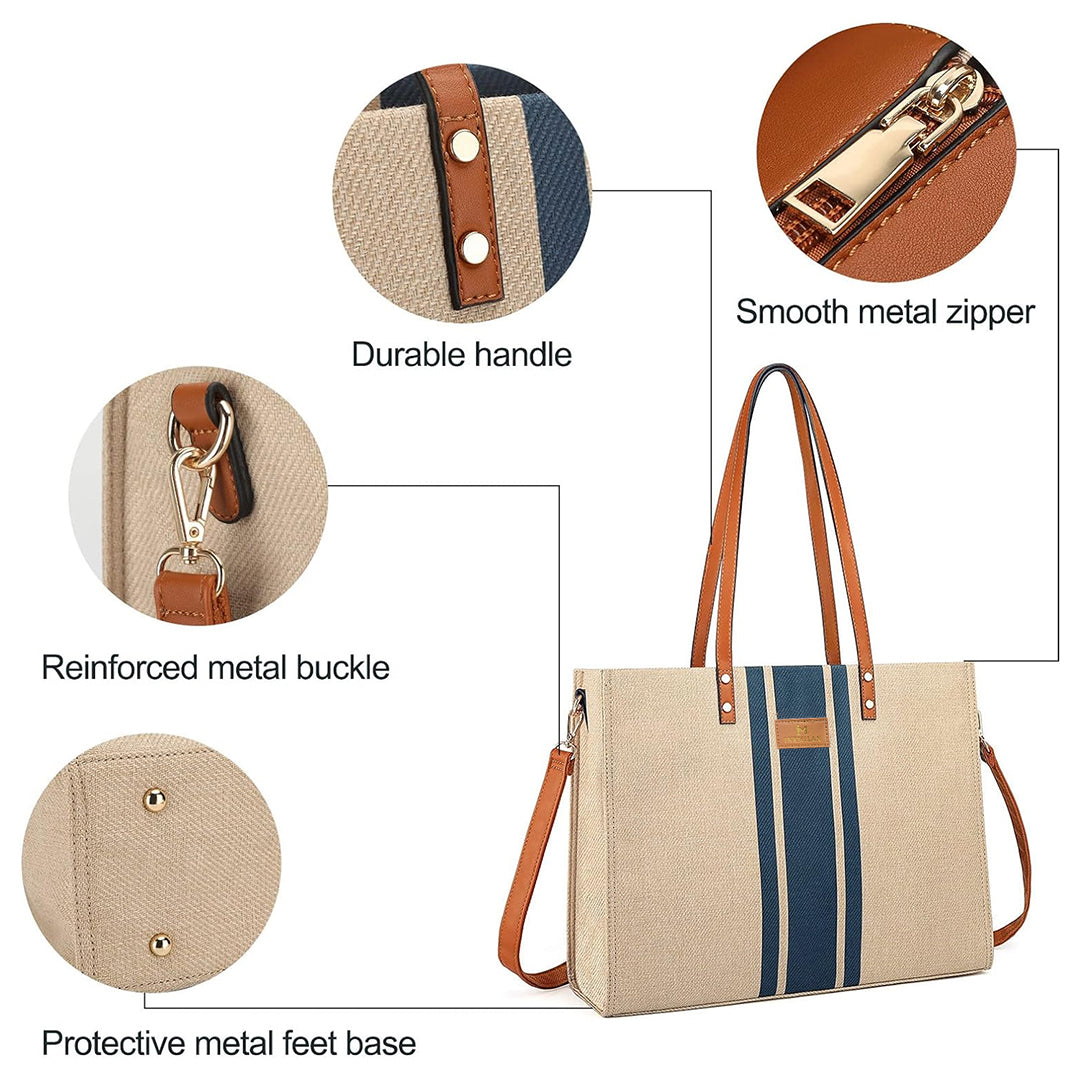 Natura Office Tote Bag (Fits Laptop Upto 16 Inches)