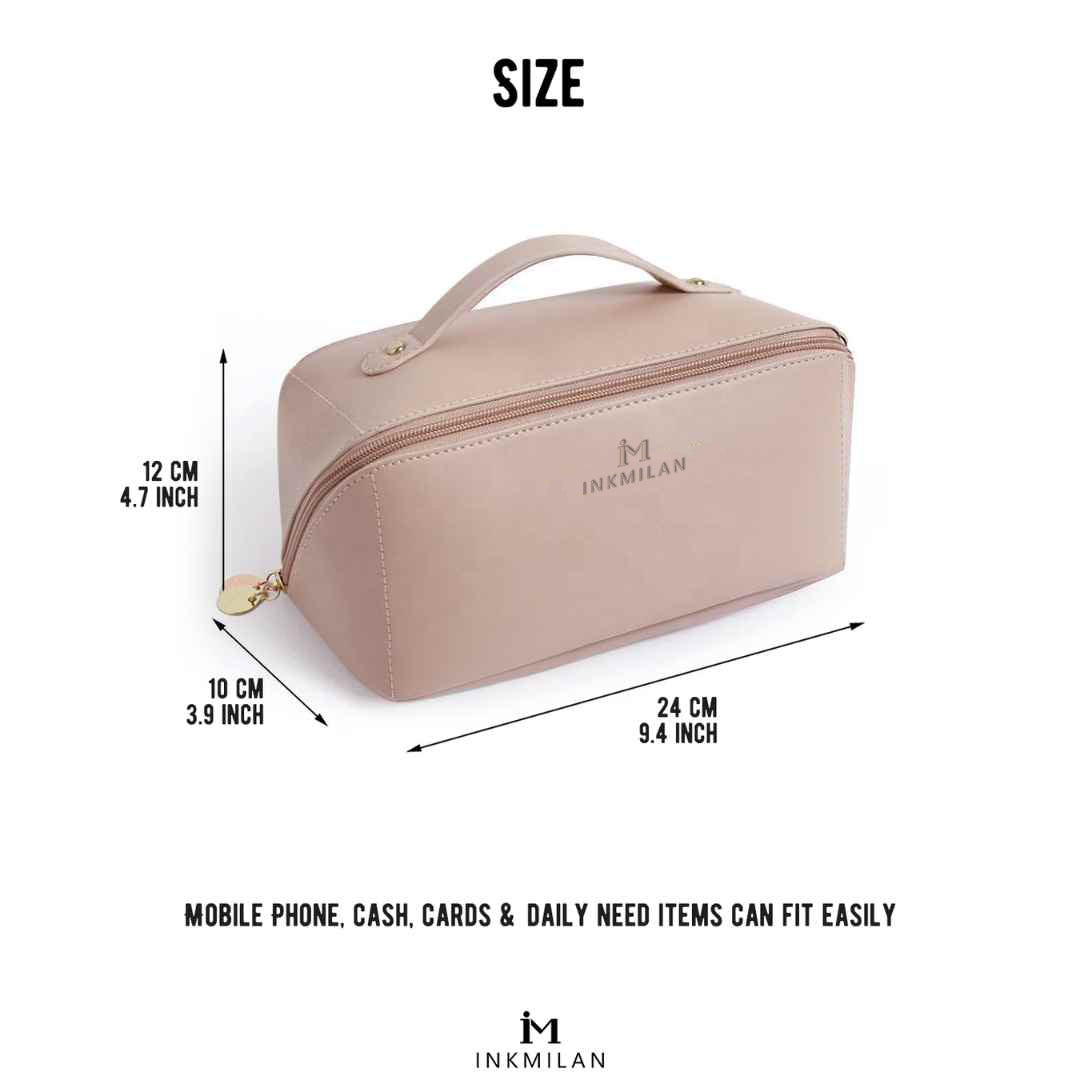 Premium Large Capacity Travel Cosmetic Bag