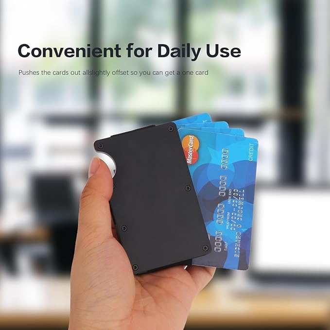 Durable Minimalist Card Holder Wallet