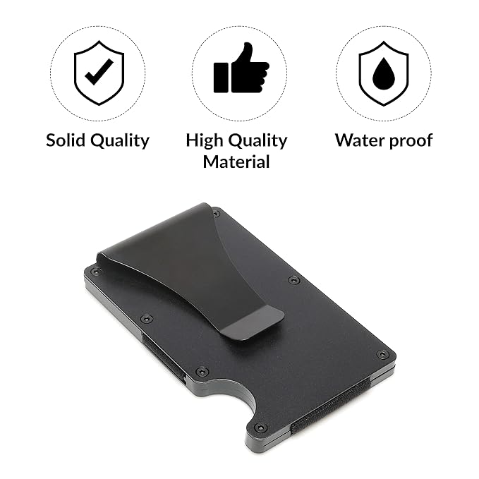 Durable Minimalist Card Holder Wallet