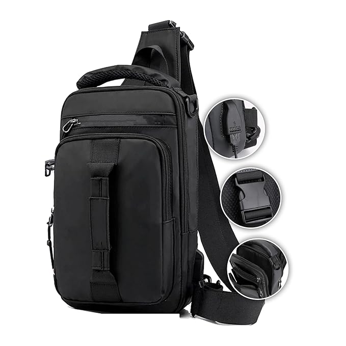 Modern Multifunctional Chest Bag