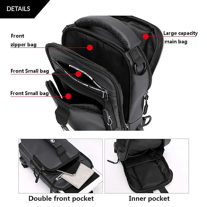 Modern Multifunctional Chest Bag