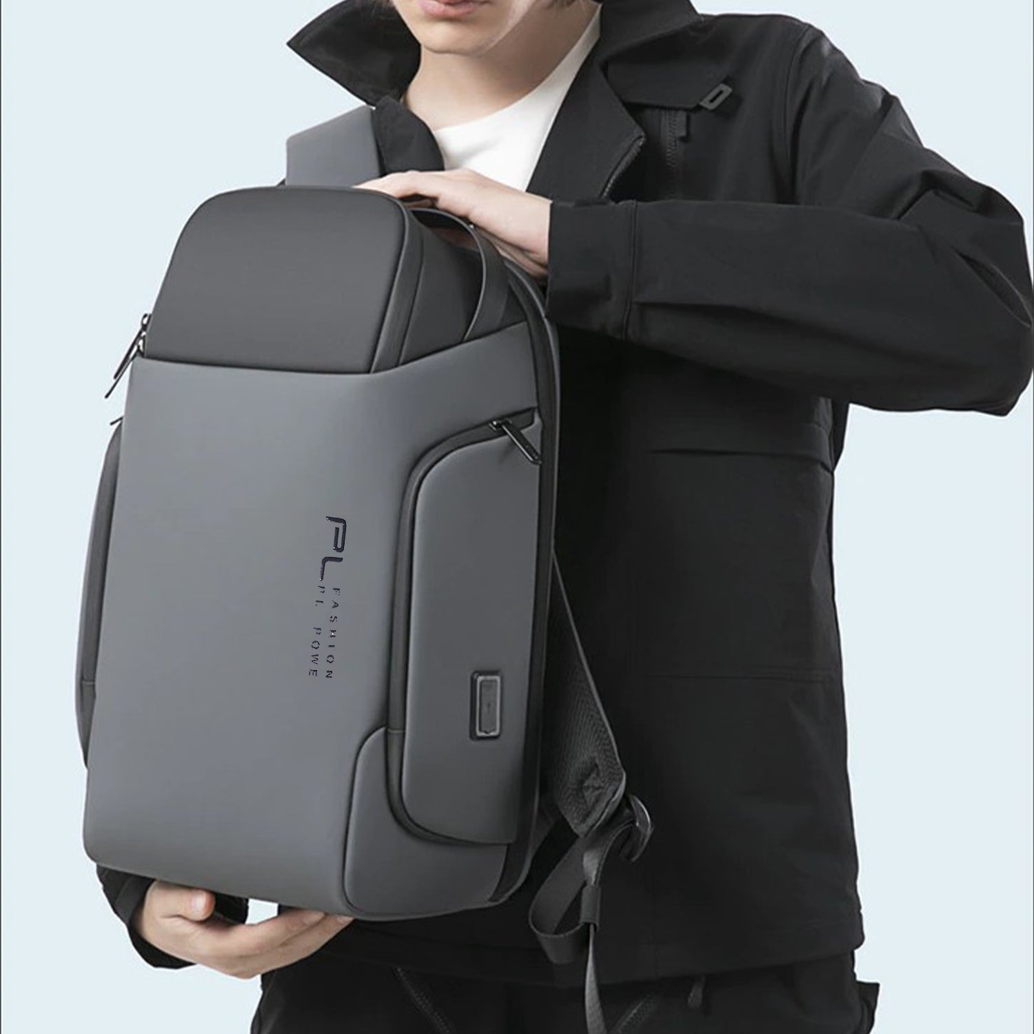 SecureTech 15.6 Inch Laptop Backpack