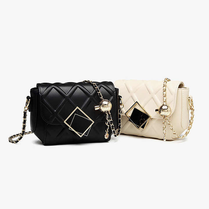 Diamond Buckle Bag