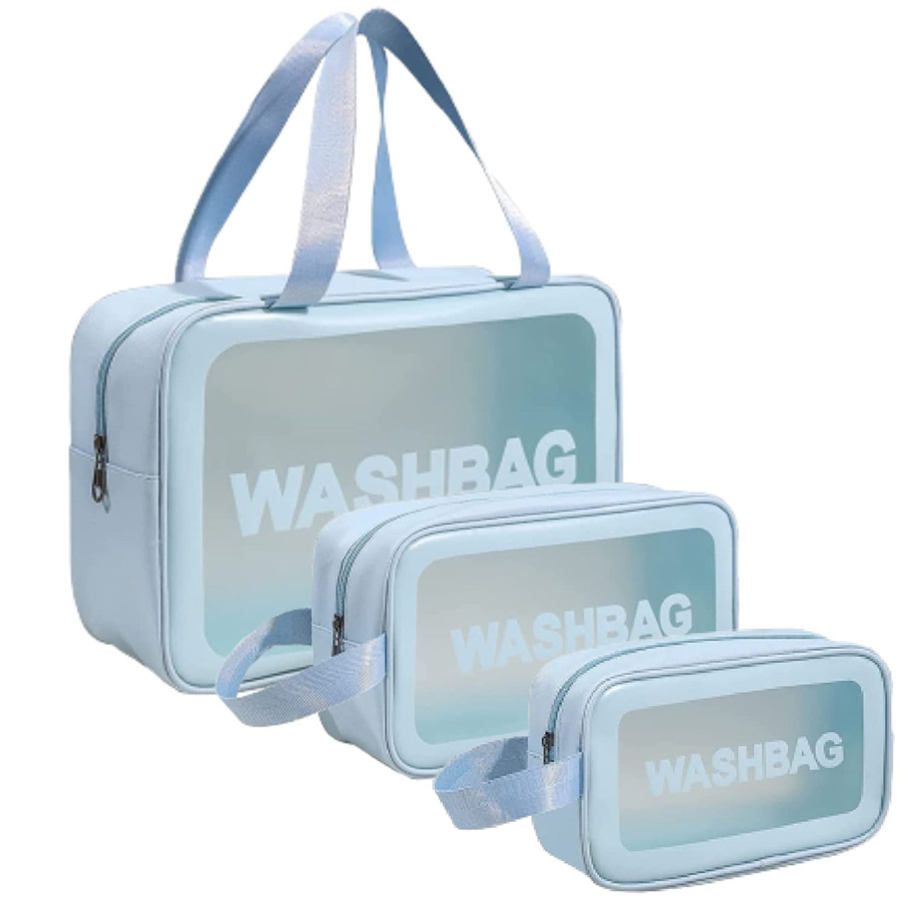 COMBO SET OF 3 TRAVEL COSMETIC BAGS