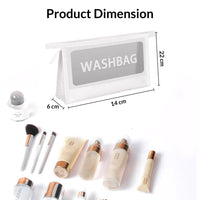 Thumbnail for Travel Makeup Toiletries Cosmetic Organizer Pouch | VERSATILE BAG | SMALL SIZE