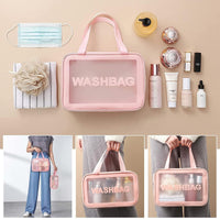 Thumbnail for COMBO SET OF 3 TRAVEL COSMETIC BAGS