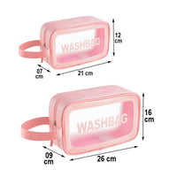 Thumbnail for COMBO SET OF 3 TRAVEL COSMETIC BAGS