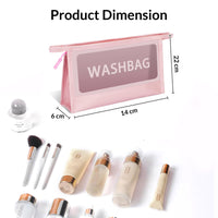 Thumbnail for Travel Makeup Toiletries Cosmetic Organizer Pouch | VERSATILE BAG | SMALL SIZE