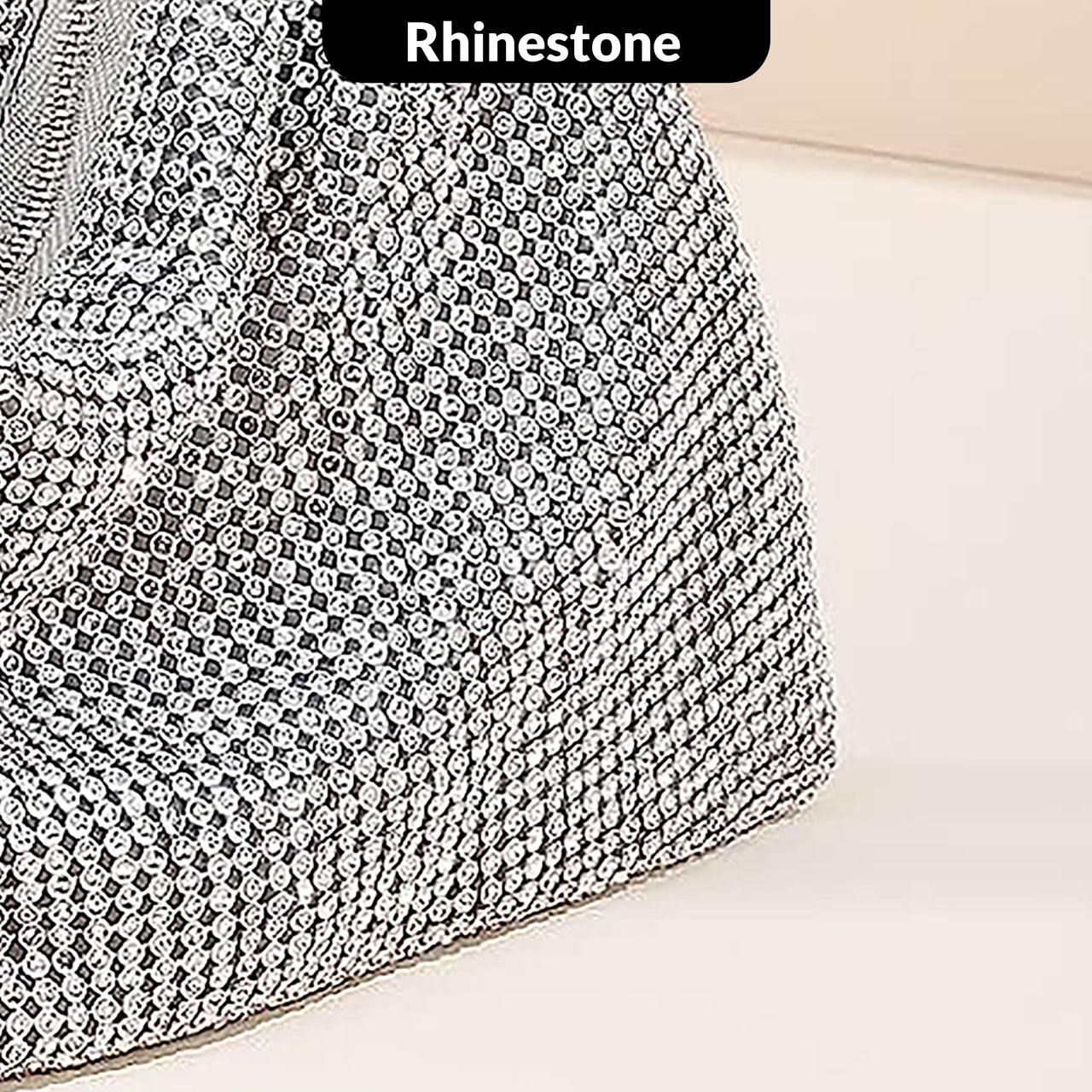 Rhinestones Decor Bag