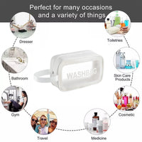 Thumbnail for Travel Makeup Pouch Set Toiletries Bag Cosmetic Organizer Pouch