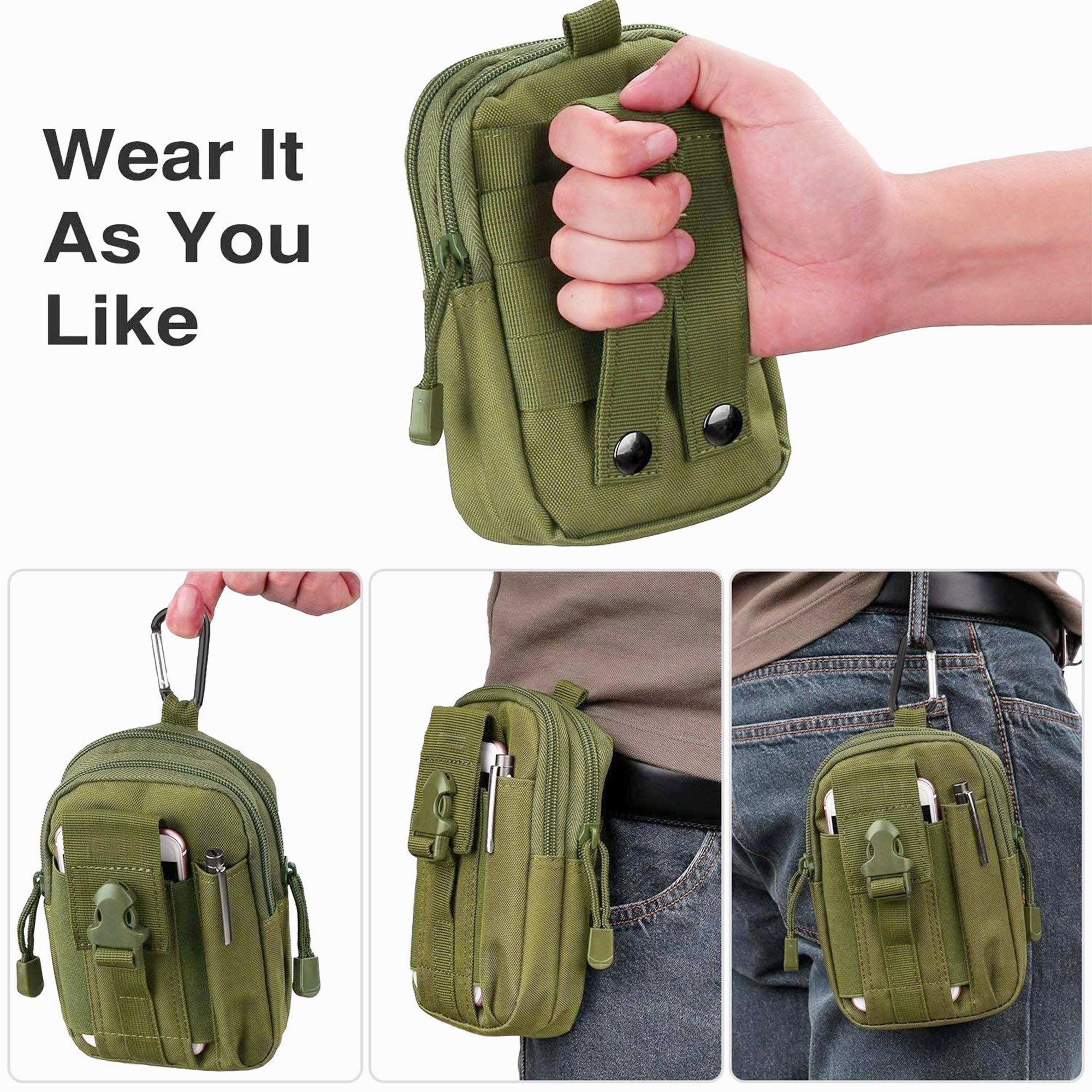 Portable Sports Bag Army Style