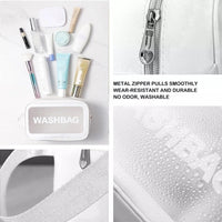 Thumbnail for Travel Makeup Pouch Set Toiletries Bag Cosmetic Organizer Pouch