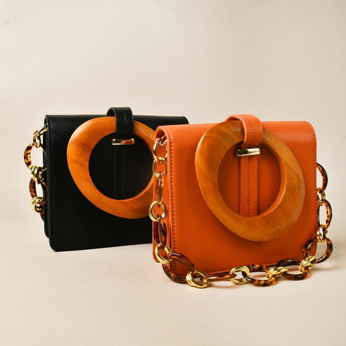 Acrylic Chain Shoulder Sling Bag