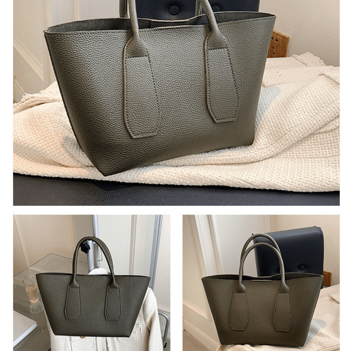 Leather Tote - INKMILAN